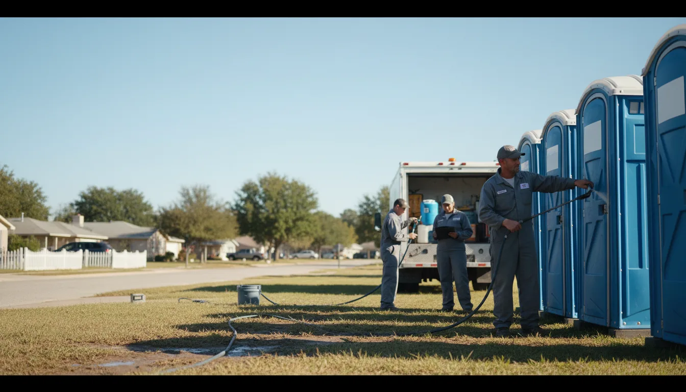Long-Term Portable Toilet Rental in Lebanon, OK near me